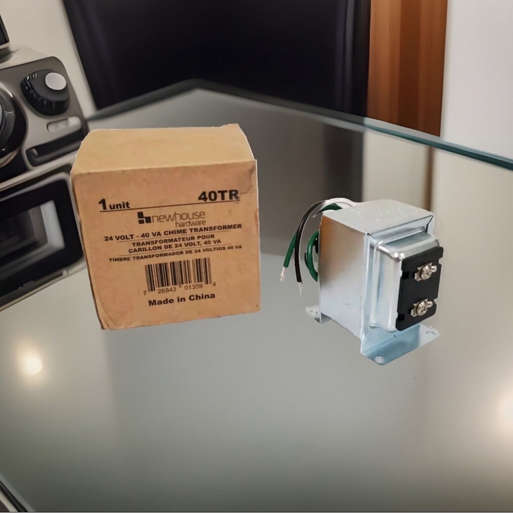NewHouse 40TR 24-Volt 40vA Wired Doorbell Chime Transformer NEW